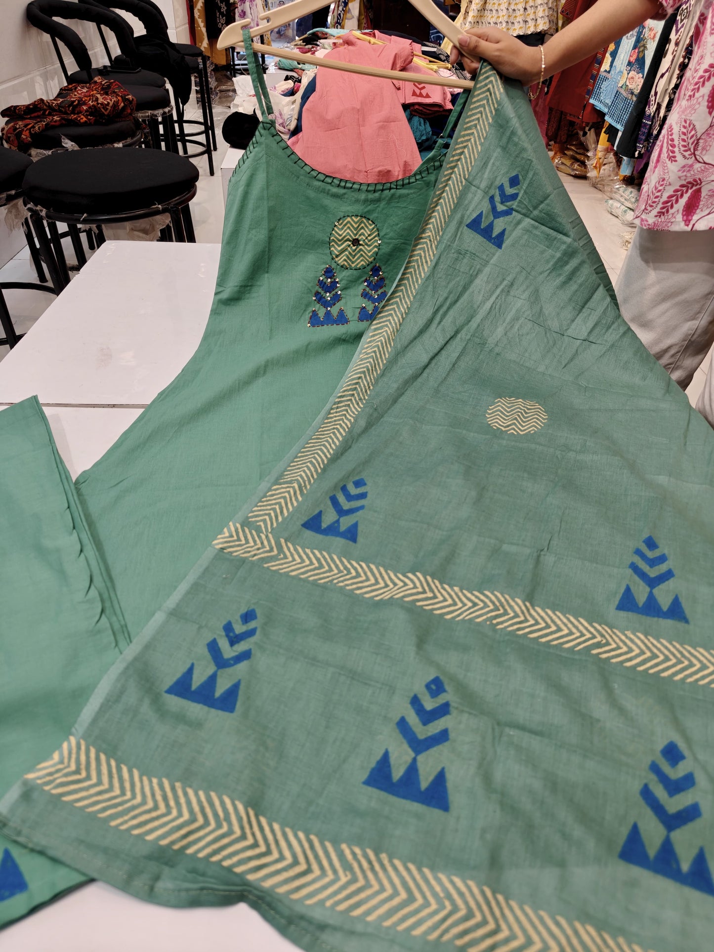 Premium Cotton with Noodle Adjustable Strap (Kapoor 343)