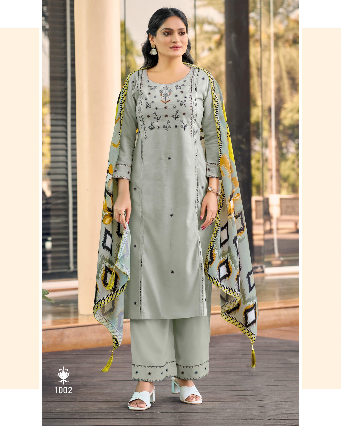 Premium Soft Muslin 3pcs set (Kapoor 390)