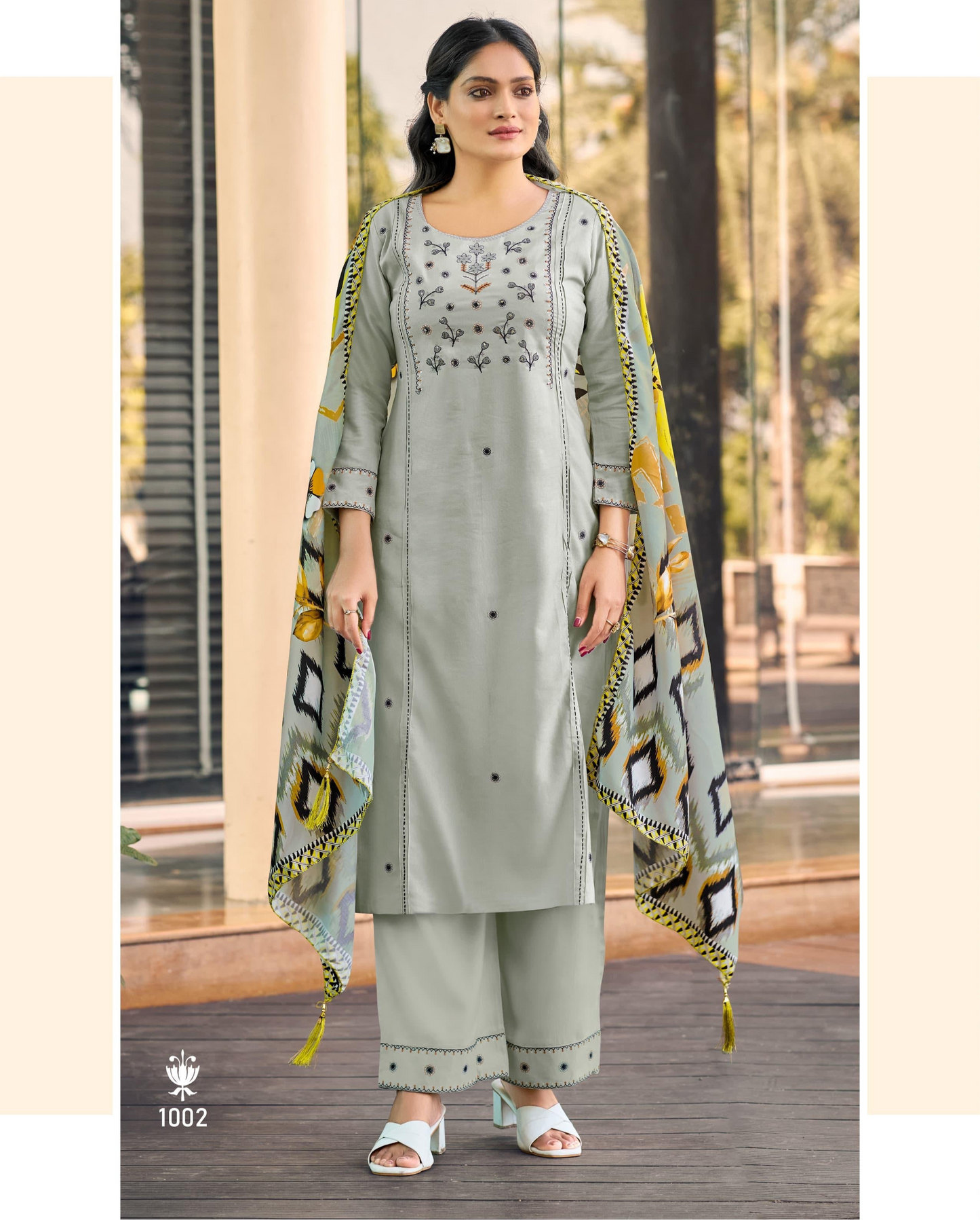 Premium Soft Muslin 3pcs set (Kapoor 390)