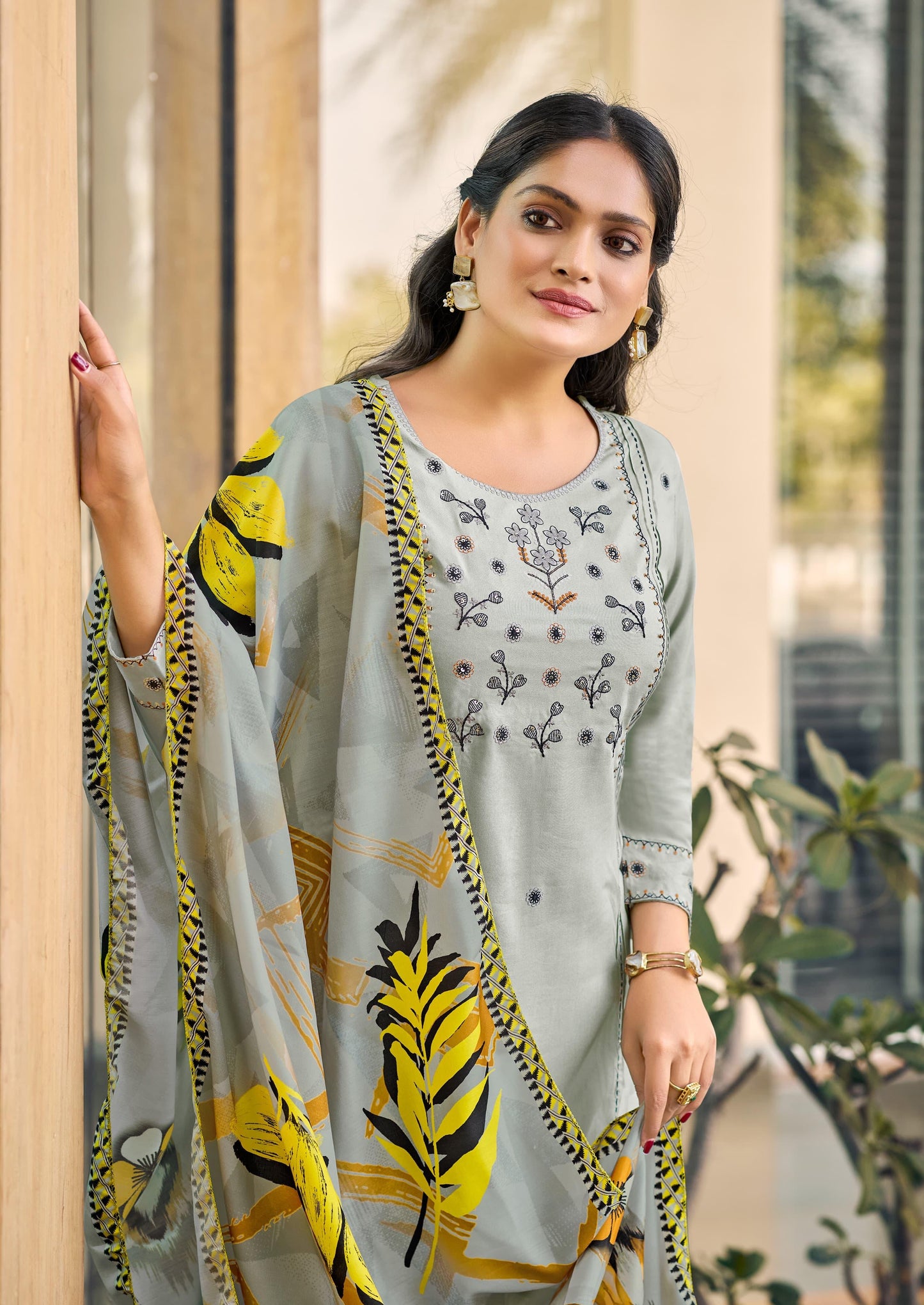 Premium Soft Muslin 3pcs set (Kapoor 390)