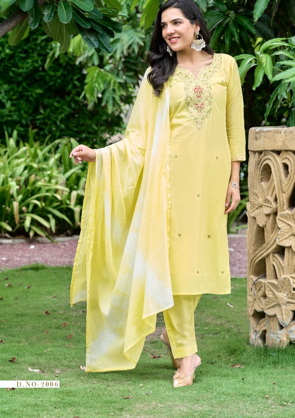 Premium Cotton 60*60 - 3pc suit Kapoor 357