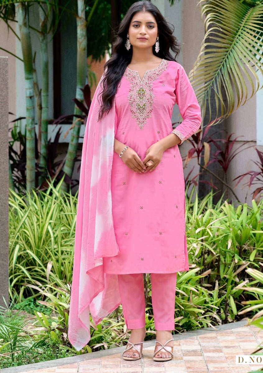 Premium Cotton 60*60 - 3pc suit Kapoor 357