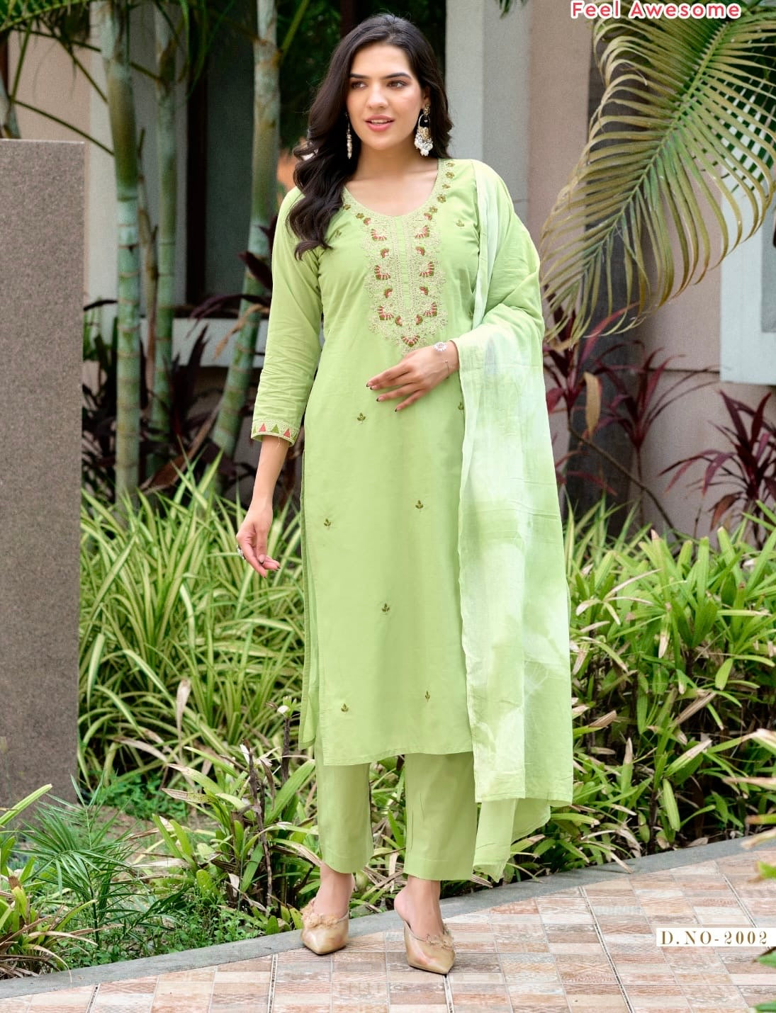 Premium Cotton 60*60 - 3pc suit Kapoor 357