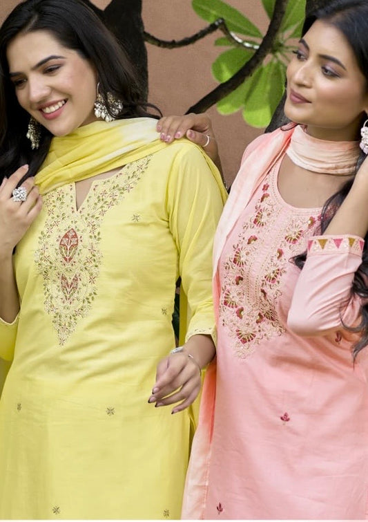 Premium Cotton 60*60 - 3pc suit Kapoor 357
